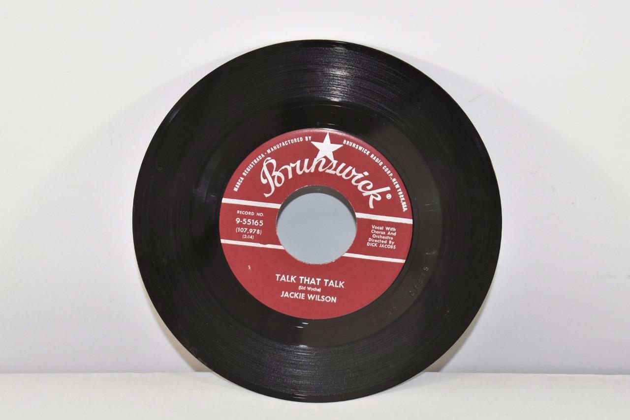 Mint 45rpm Jackie Wilson Only You Only Me Talk That Talk Brunswick Records Leffler S Antiques