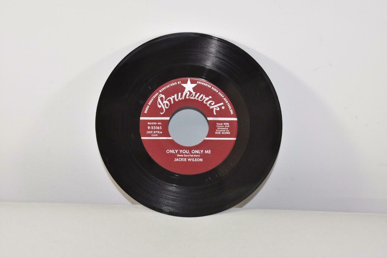 Mint 45rpm Jackie Wilson Only You Only Me Talk That Talk Brunswick Records Leffler S Antiques
