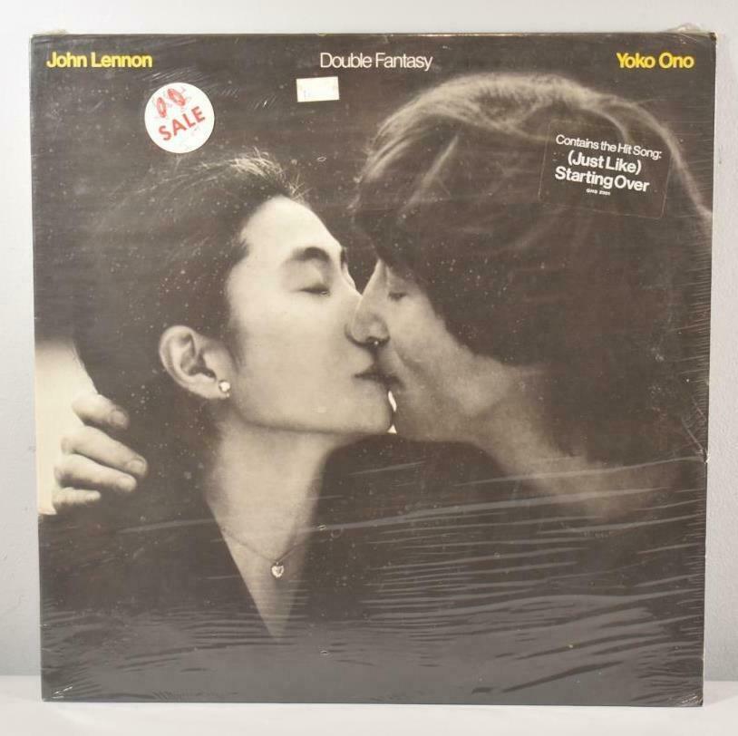 Rock John Lennon Yoko Ono Double Fantasy Sealed Mint Just Like Starting Over Leffler S Antiques